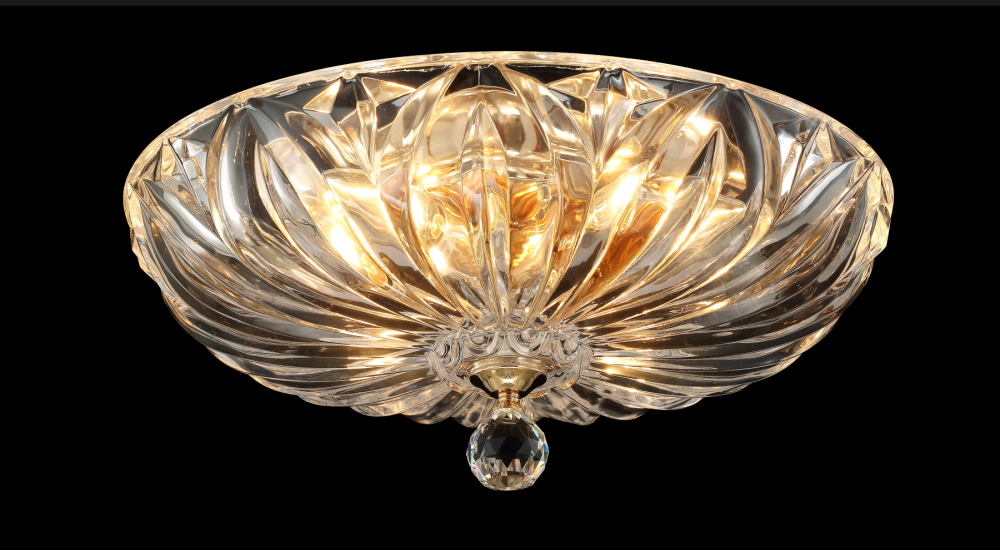 Светильник Crystal Lux DENIS DENIS D400 GOLD, цвет прозрачный - фото 2