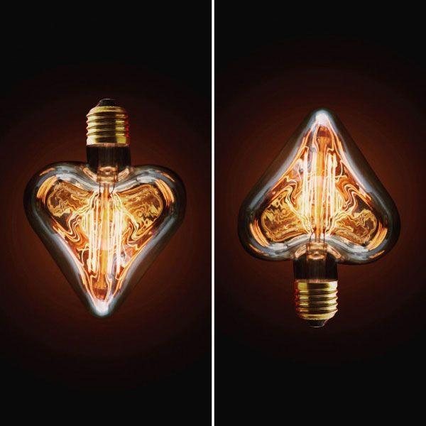 Лампочка, ретро, лампа Эдисона Loft It HEART 2740-H - фото 2