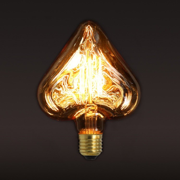 Лампочка, ретро, лампа Эдисона Loft It HEART 2740-H - фото 3
