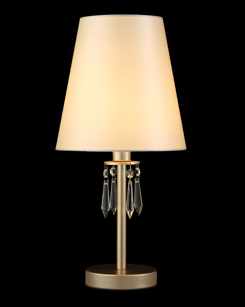 Настольная лампа Crystal Lux RENATA RENATA LG1 GOLD, цвет белый;бежевый - фото 4
