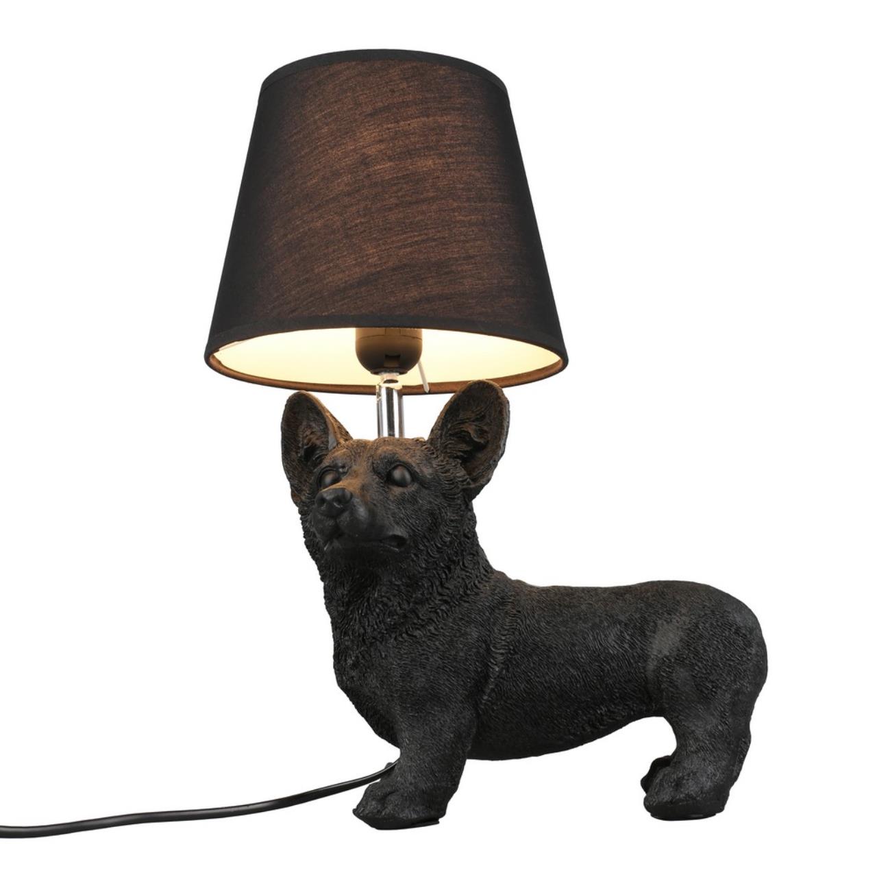 Настольная лампа Omnilux BANARI OML-16304-01, цвет черный - фото 1