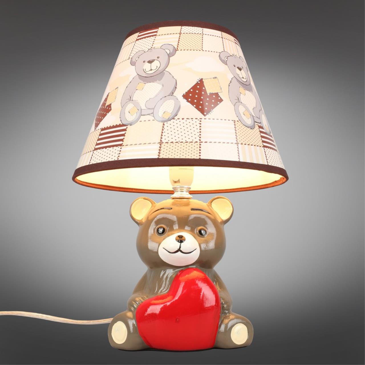 Настольная лампа Omnilux MARCHENO OML-16404-01, цвет разноцветный - фото 2