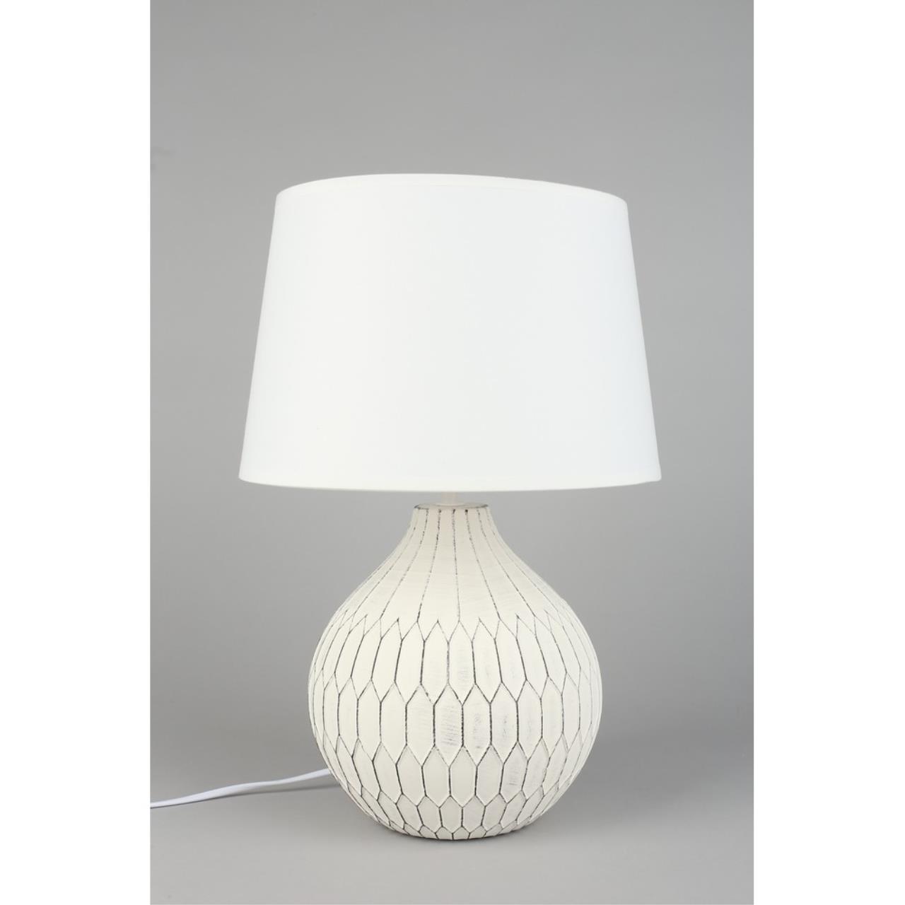 Настольная лампа Omnilux RIBOLLA OML-16604-01, цвет белый - фото 3