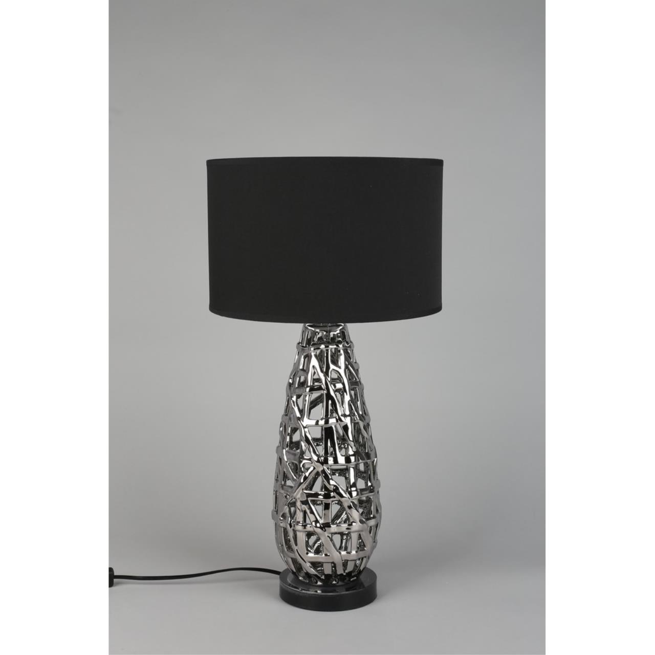 Настольная лампа Omnilux BORSELLI OML-19404-01, цвет черный - фото 3