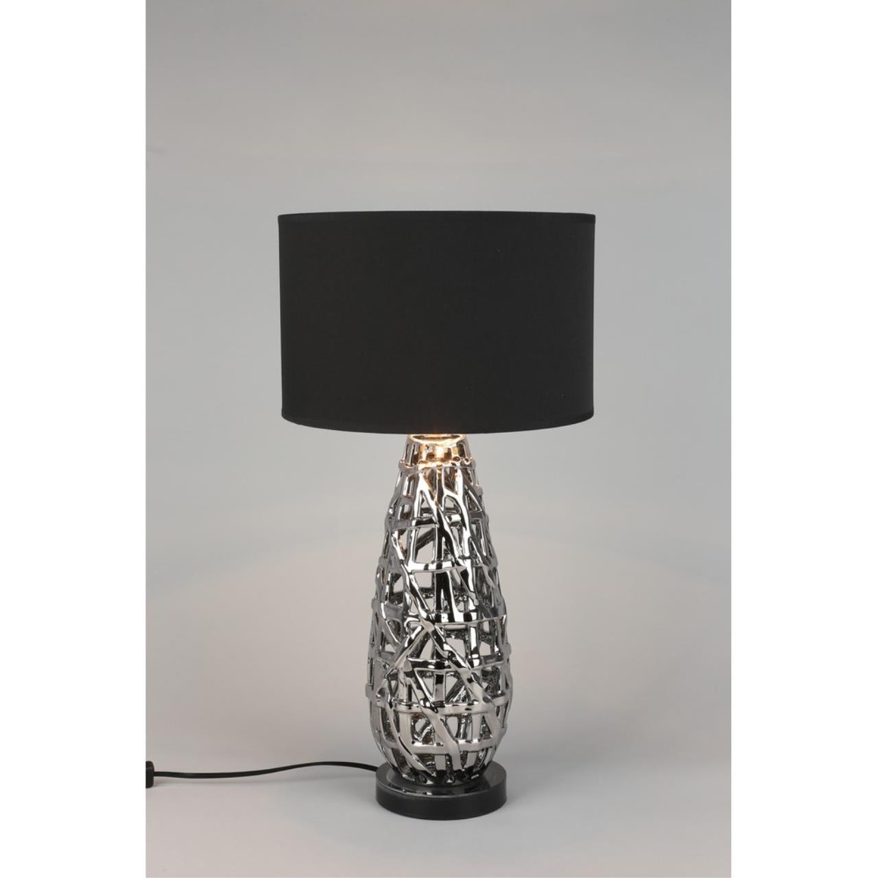 Настольная лампа Omnilux BORSELLI OML-19404-01, цвет черный - фото 5