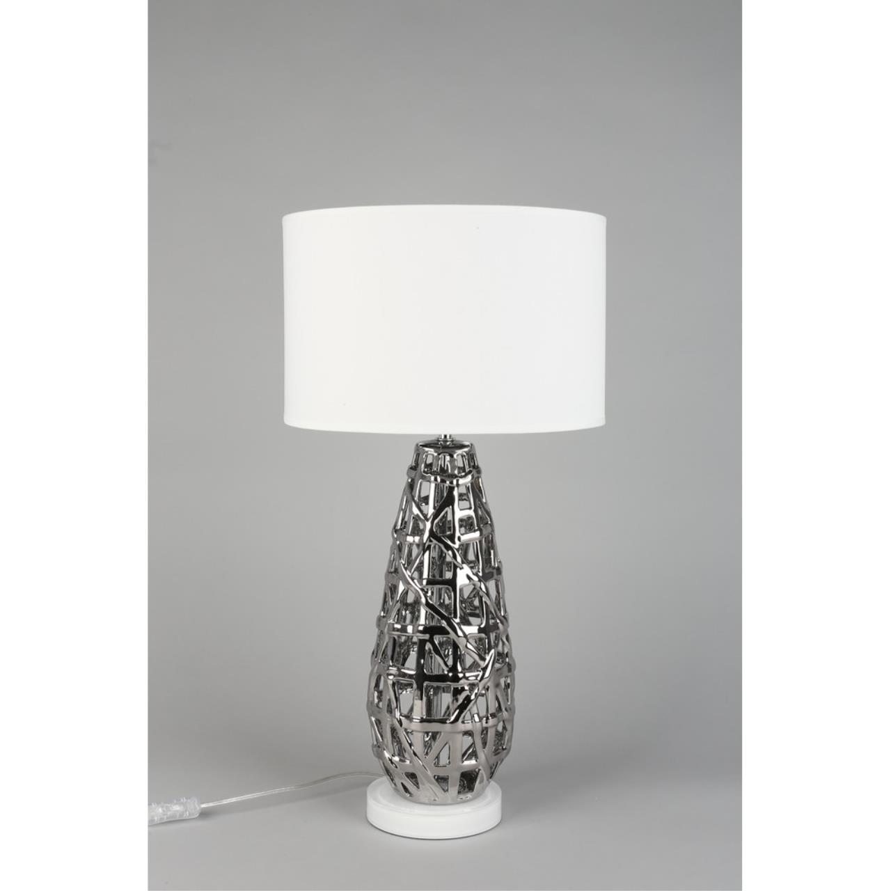 Настольная лампа Omnilux BORSELLI OML-19414-01, цвет белый - фото 5