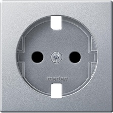 Лицевая панель для розетки Schuko Schneider Electric MERTEN SYSTEM M MTN2331-0460