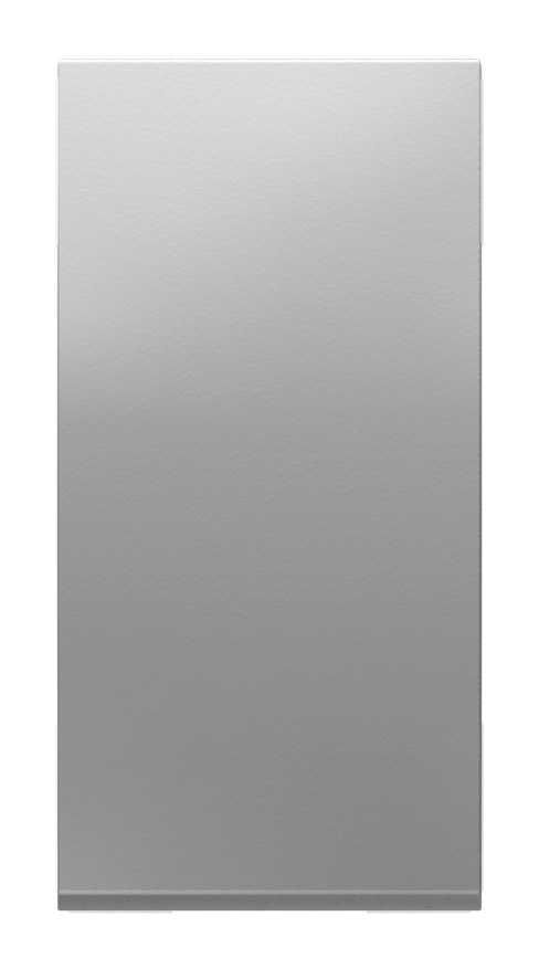 Выключатель одноклавишный кнопочный Schneider Electric UNICA NEW Modular NU310630, цвет серебристый - фото 1