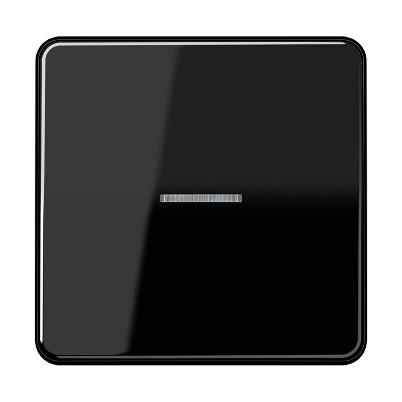 Клавиша для выключателя Jung CD 500/CD plus CD590KO5SW, цвет чёрный - фото 1