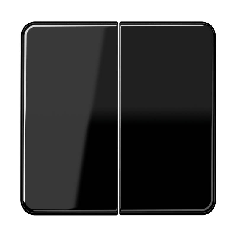 Клавиша 2-ая Jung CD 500/CD plus CD595SW, цвет черный - фото 1