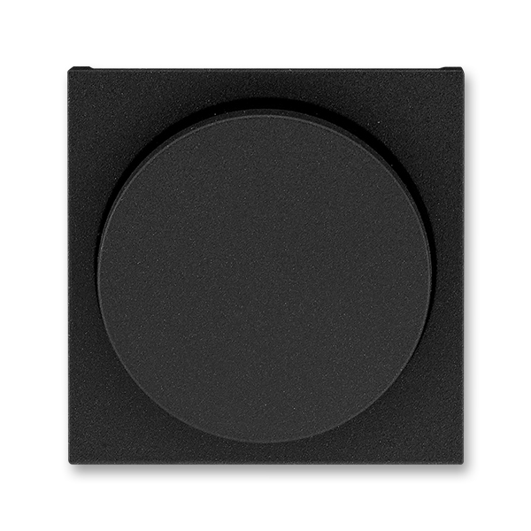 Накладка для светорегулятора ABB LEVIT 2CHH940123A4063, цвет черный