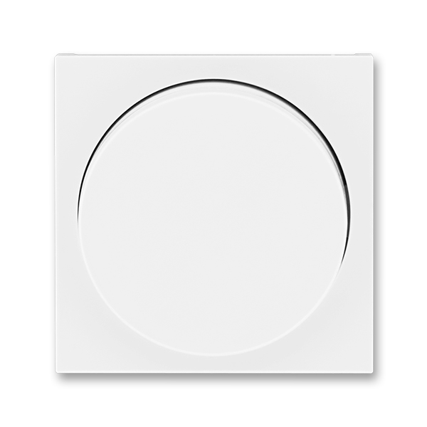 Накладка для поворотного светорегулятора ABB LEVIT 2CHH940123A4003, цвет белый - фото 1