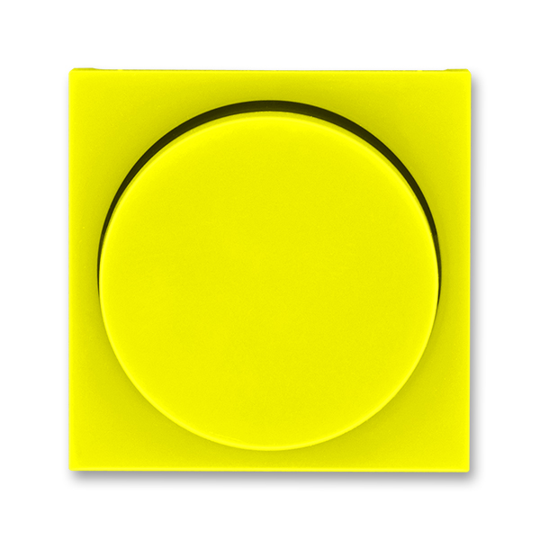Накладка для светорегулятора ABB LEVIT 2CHH940123A4064, цвет желтый