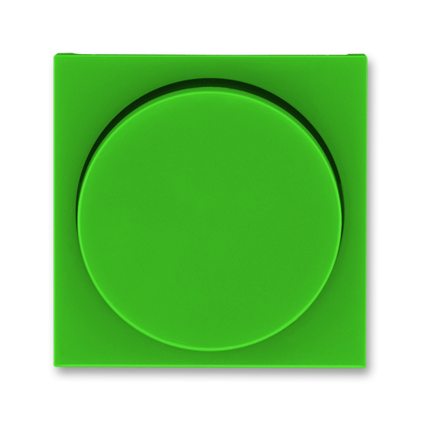 Накладка для светорегулятора ABB LEVIT 2CHH940123A4067, цвет зеленый