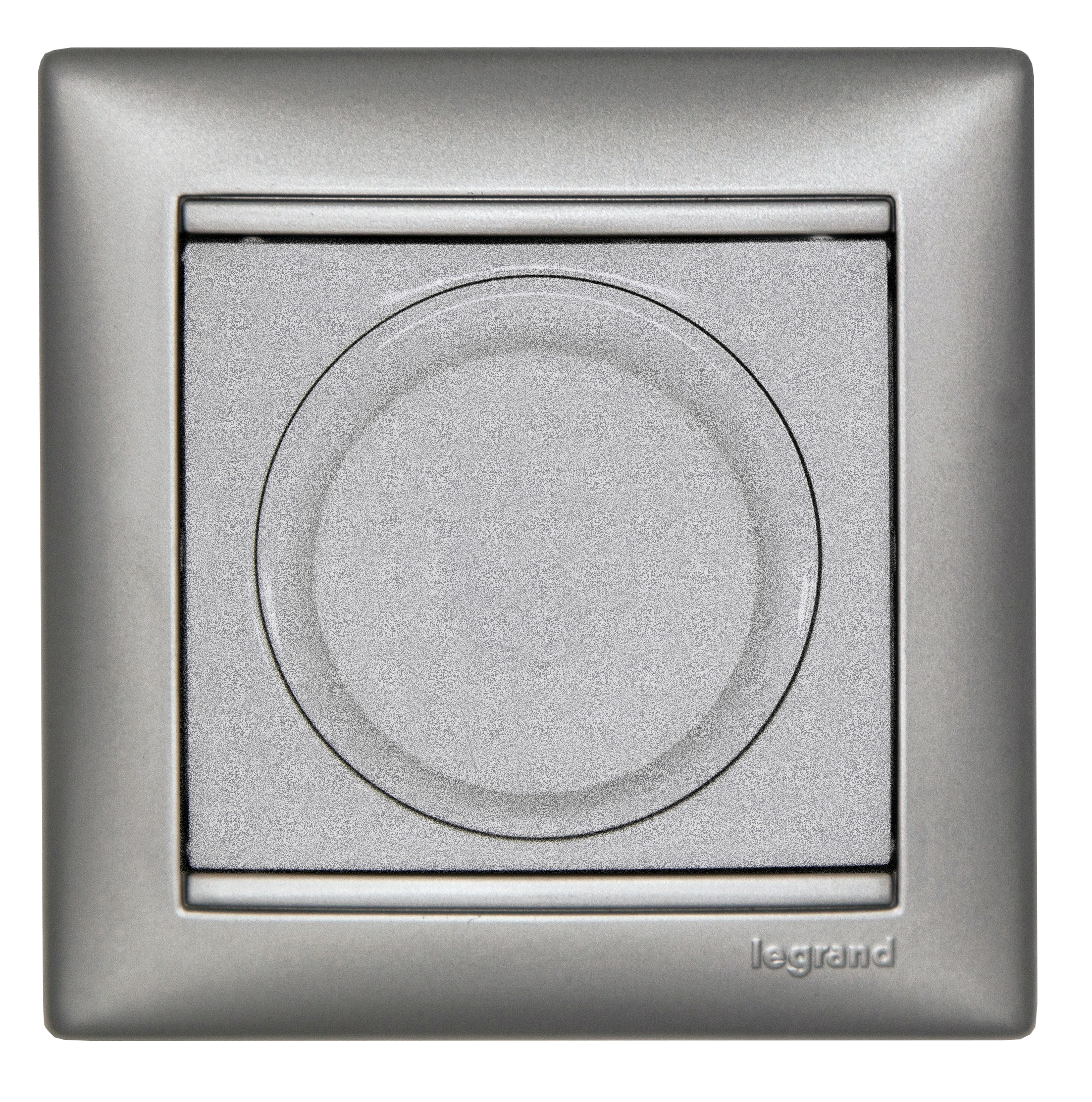 Светорегулятор поворотный Legrand VALENA CLASSIC 770263, цвет серебристый - фото 1