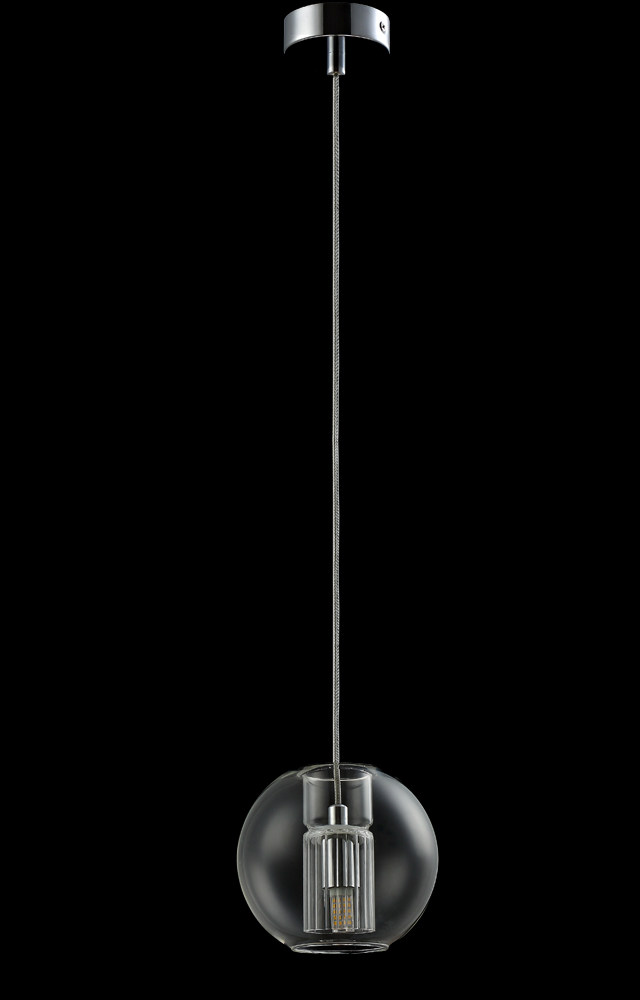 Светильник Crystal Lux BELEZA BELEZA SP1 B CHROME, цвет прозрачный - фото 4