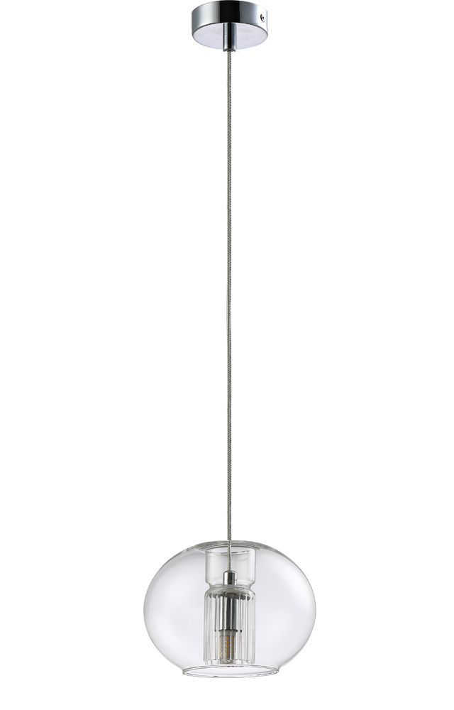 Светильник Crystal Lux BELEZA BELEZA SP1 E CHROME, цвет прозрачный - фото 2