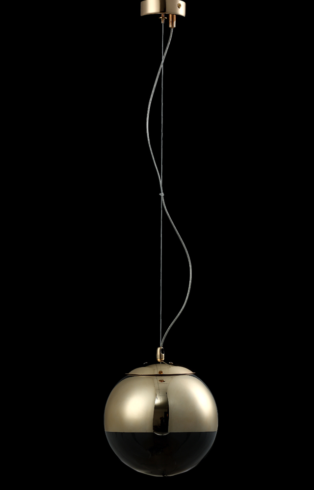 Светильник Crystal Lux HELADO HELADO SP1 D200 GOLD, цвет прозрачный;золотистый - фото 3
