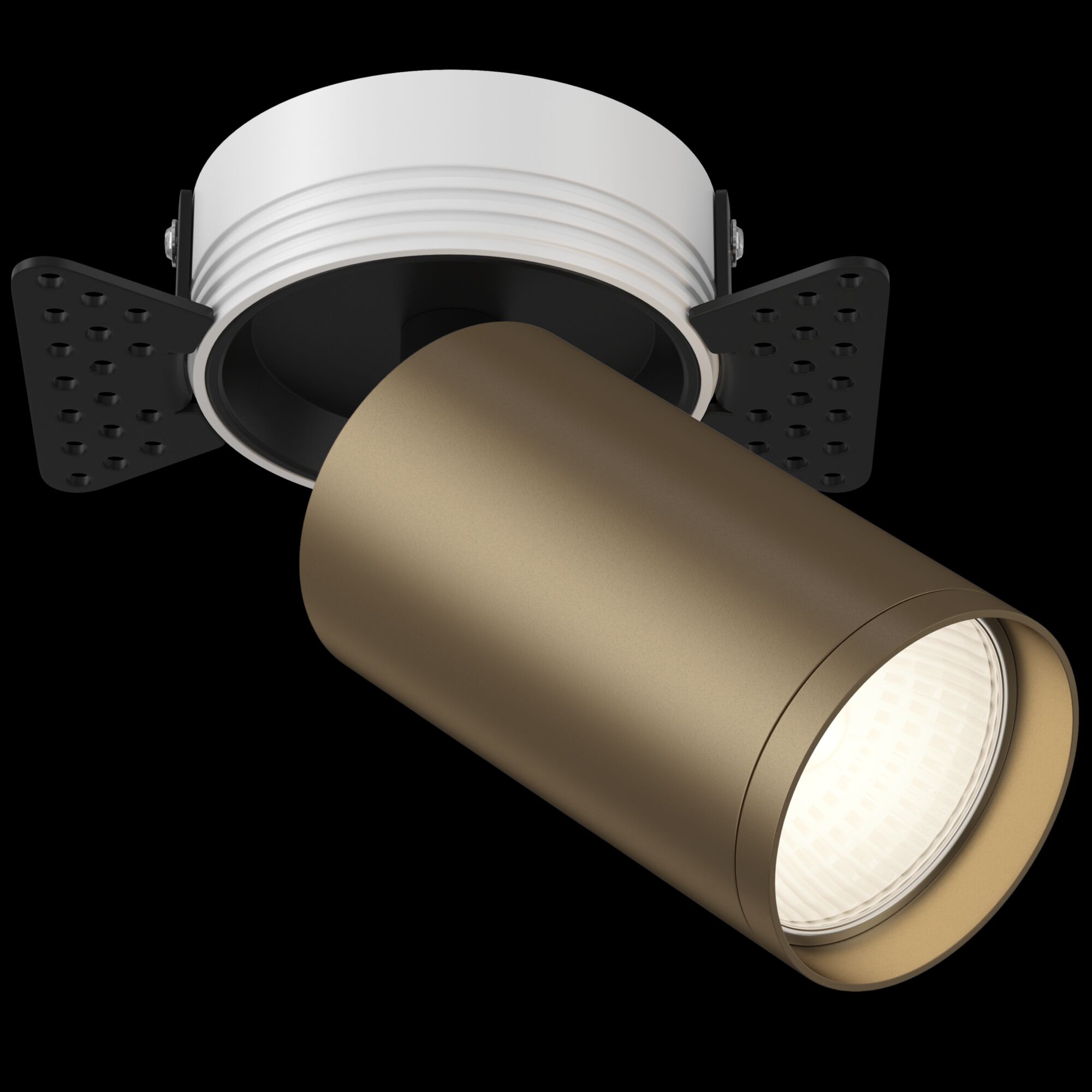 Встраиваемый светильник Maytoni FOCUS S C058CL-1BBZ, цвет черный;бронза - фото 2