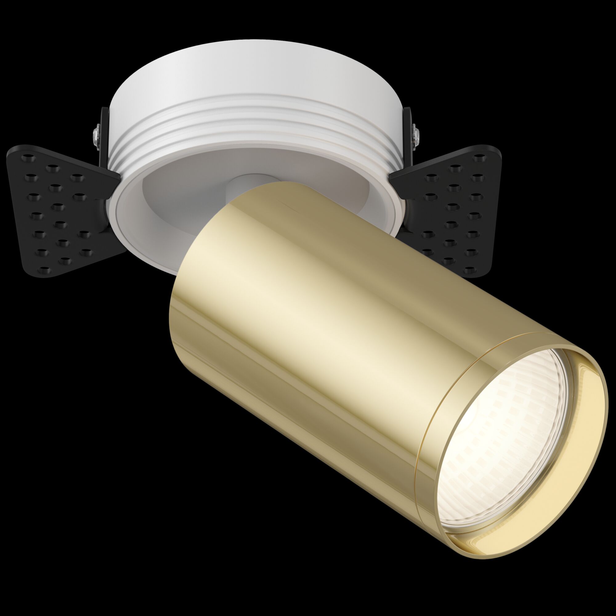Встраиваемый светильник Maytoni FOCUS S C058CL-1WG, цвет белый;золотистый - фото 2