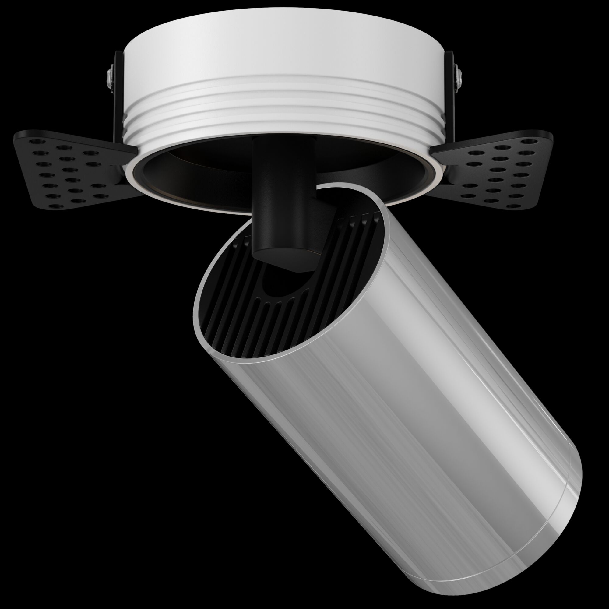 Встраиваемый светильник Maytoni FOCUS S C058CL-1BCH, цвет черный;хром - фото 4