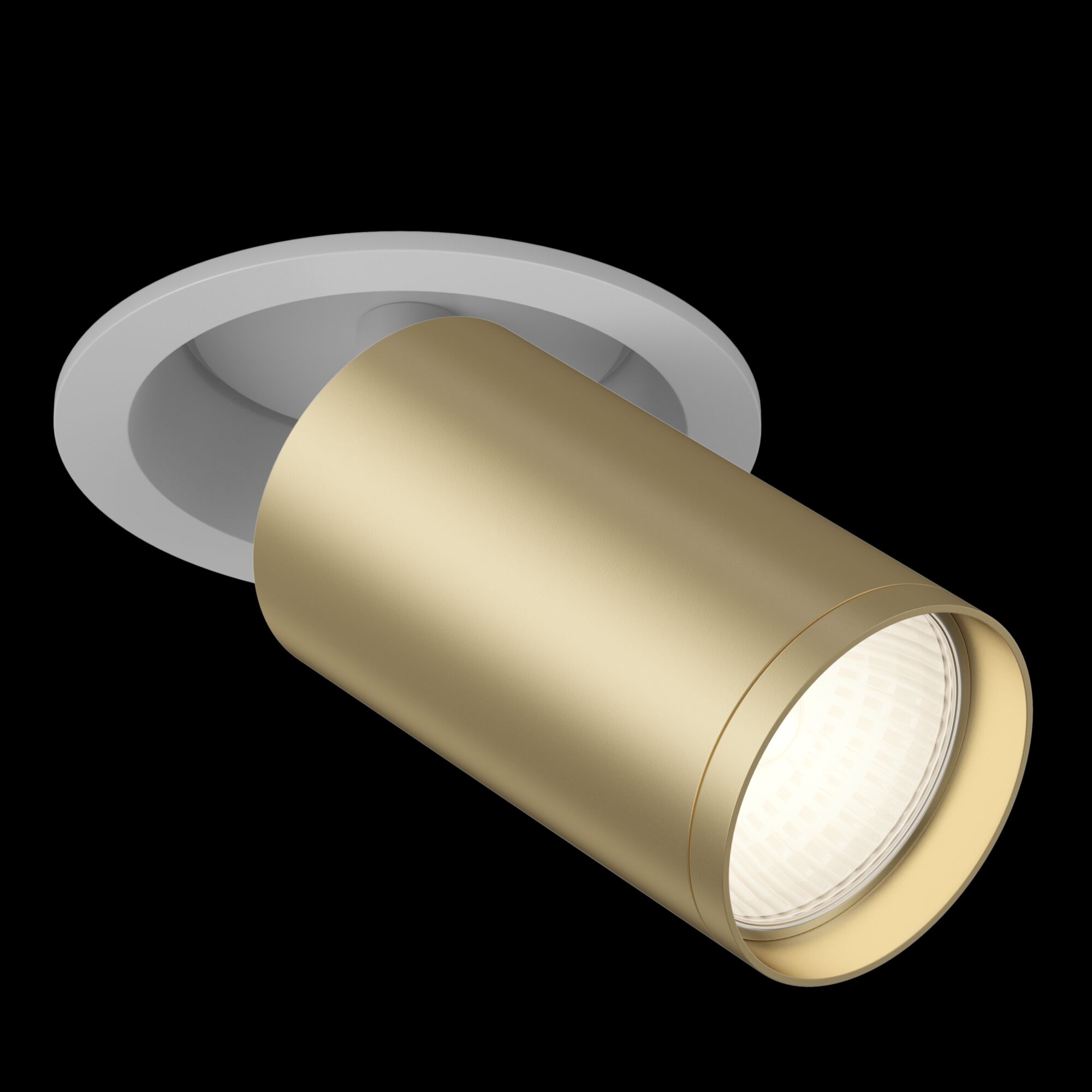 Встраиваемый светильник Maytoni FOCUS S C048CL-1WMG, цвет белый;золотистый - фото 2