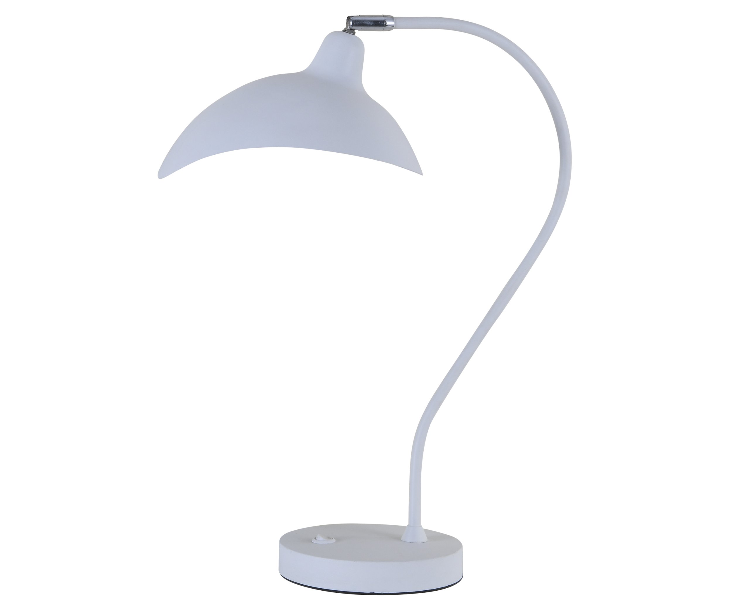 Настольная лампа Kink Light ЭССЕН 07032-1,01, цвет белый