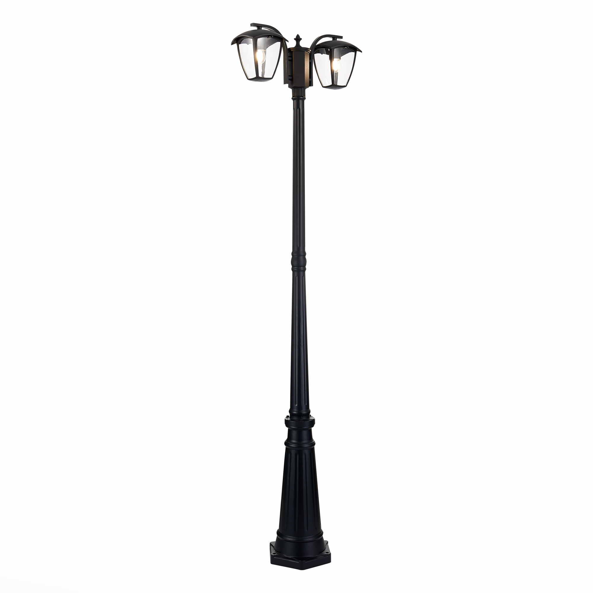 Уличный светильник St Luce SIVINO SL081.405.02, цвет черный;прозрачный - фото 1