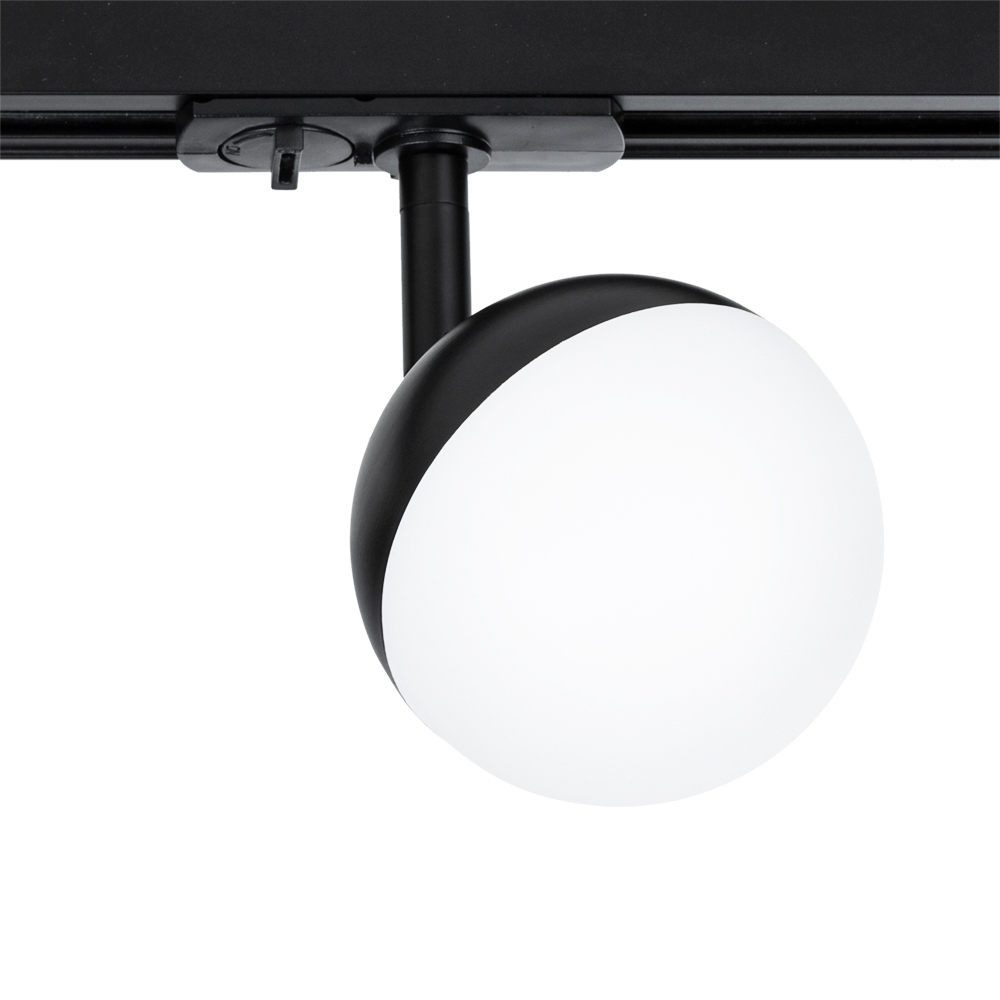 Трековый светильник Arte Lamp VIRGO A4565PL-1BK, цвет черный - фото 1