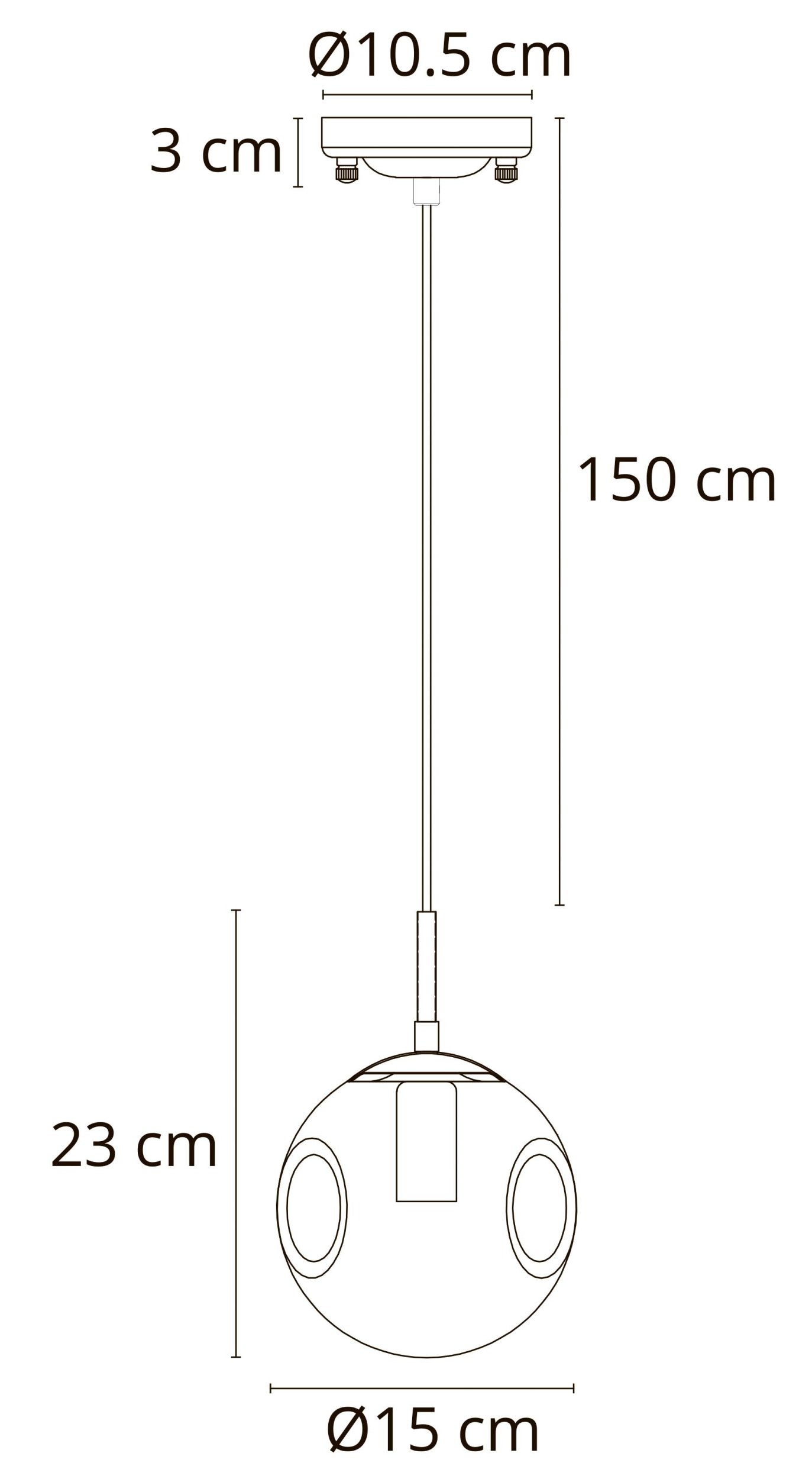 Светильник Arte Lamp TUREIS A9915SP-1CC, цвет прозрачный - фото 3