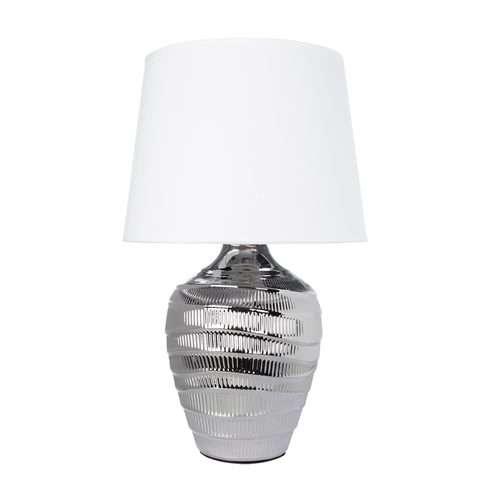 Настольная лампа Arte Lamp KORFU A4003LT-1CC, цвет белый - фото 1