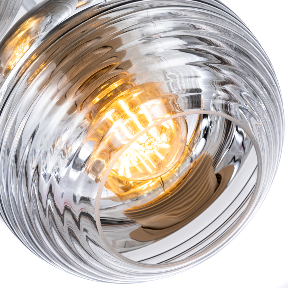 Светильник Arte Lamp WAVE A7760SP-8CC, цвет хром;прозрачный - фото 3