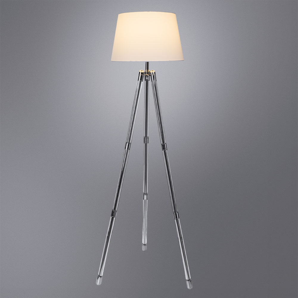 Торшер Arte Lamp A4023PN-1CC, цвет белый - фото 2
