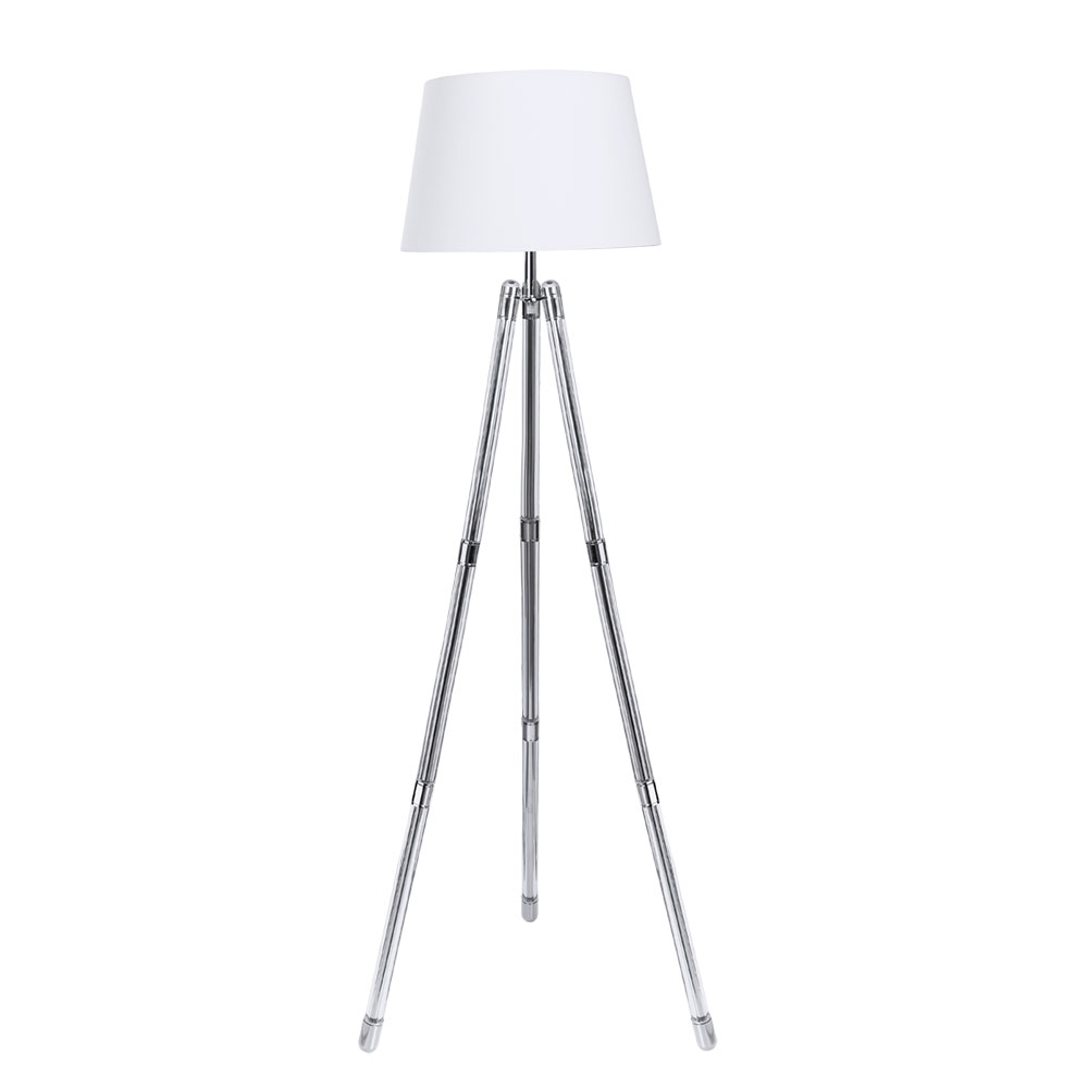 Торшер Arte Lamp A4023PN-1CC, цвет белый - фото 1