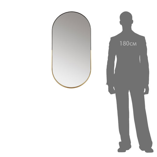 Зеркало Runden АРЕНА V20149, цвет золотистый;черный - фото 9
