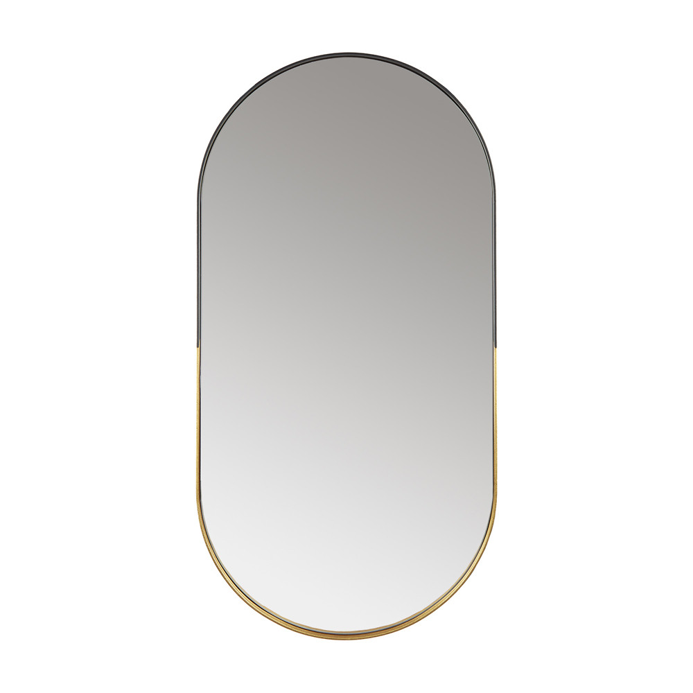 Зеркало Runden АРЕНА V20149, цвет золотистый;черный - фото 1