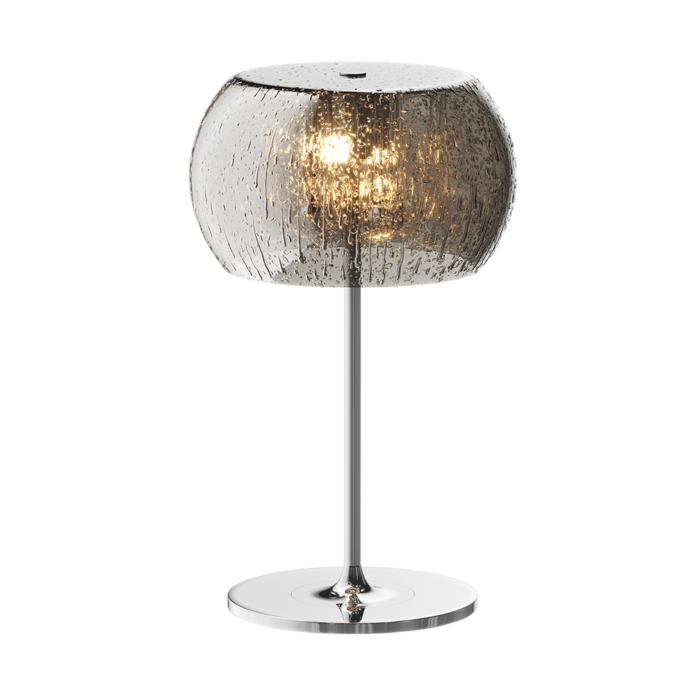 Настольная лампа Zumaline RAIN T0076-03D-F4K9, цвет серый