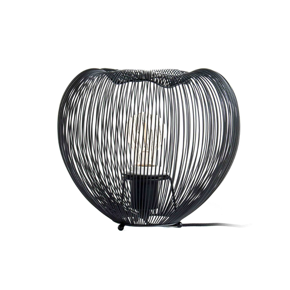 Настольная лампа Zumaline CAGE TL-15012-BK, цвет черный