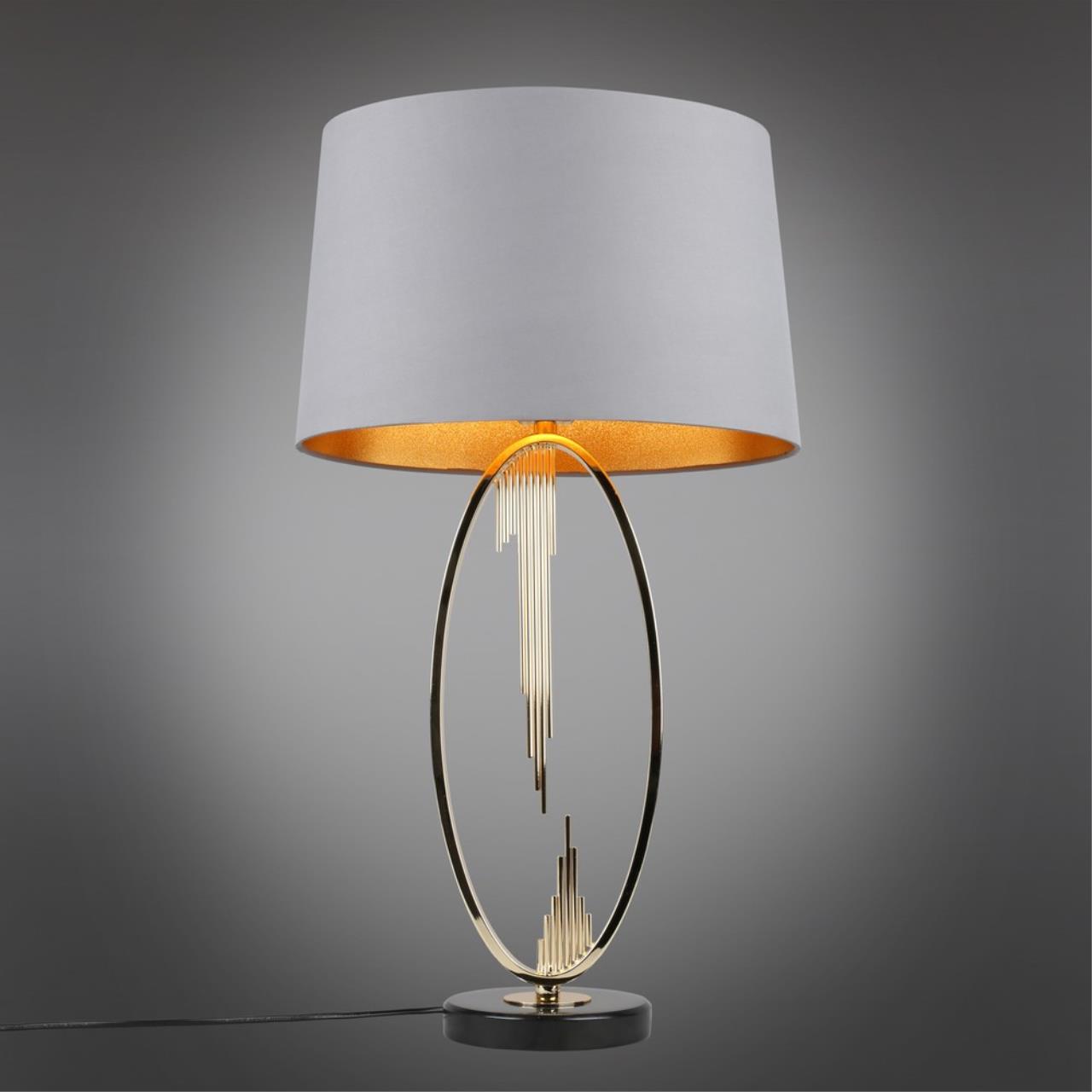 Настольная лампа Aployt LUIZA APL.740.04.01, цвет серый;золотистый - фото 2