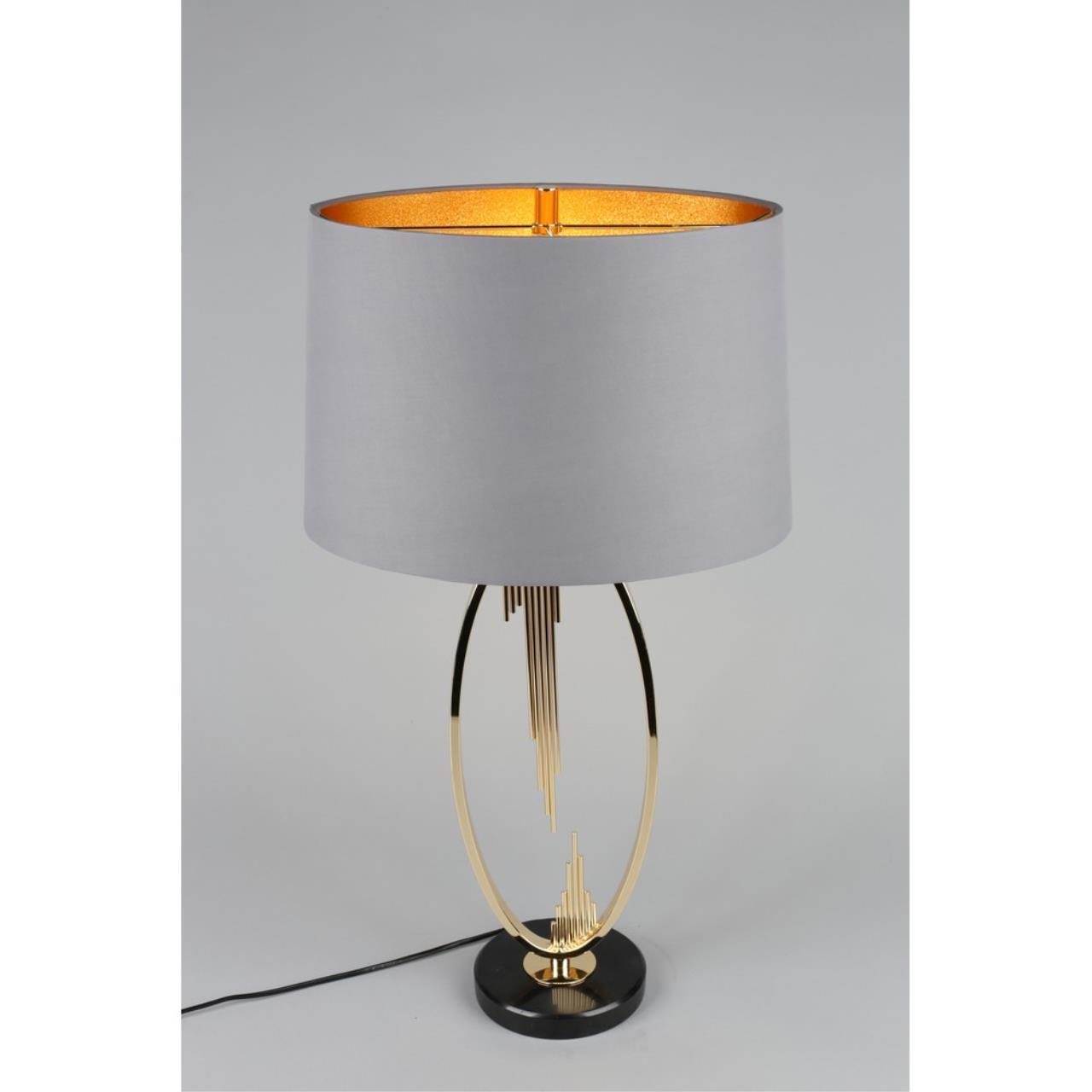 Настольная лампа Aployt LUIZA APL.740.04.01, цвет серый;золотистый - фото 4