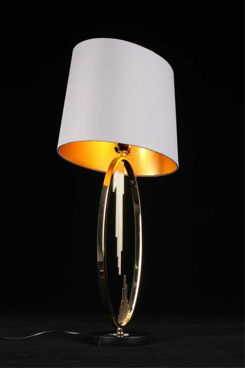 Настольная лампа Aployt LUIZA APL.740.04.01, цвет серый;золотистый - фото 7