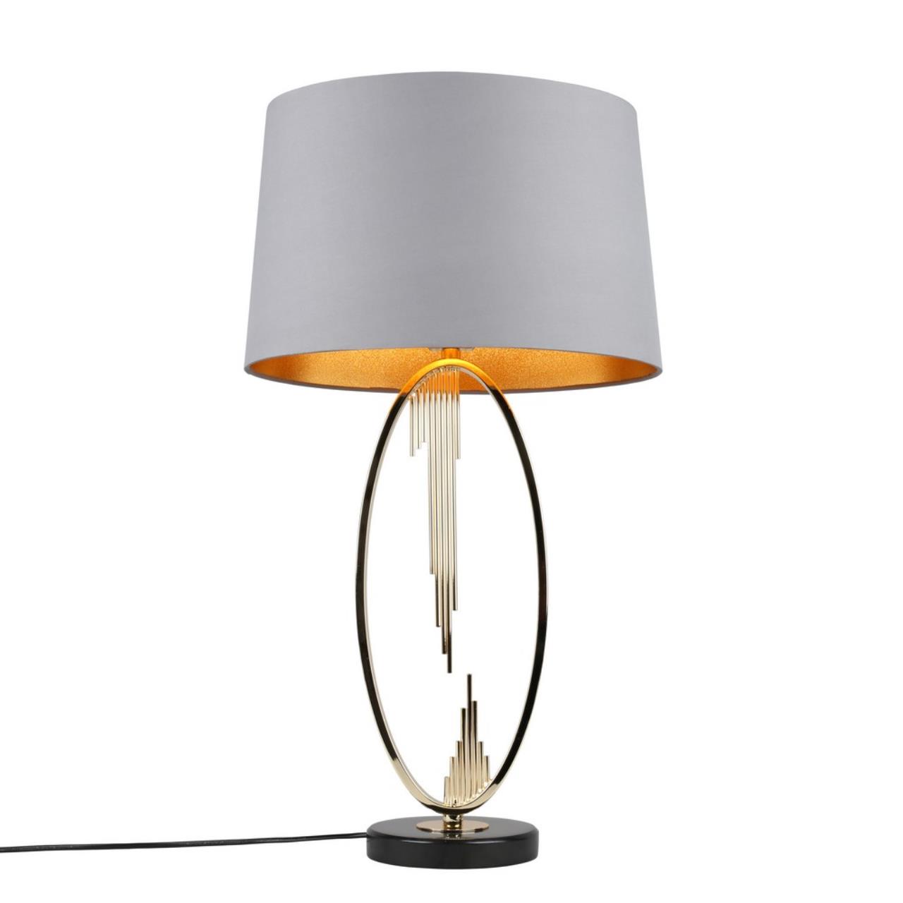 Настольная лампа Aployt LUIZA APL.740.04.01, цвет серый;золотистый - фото 1