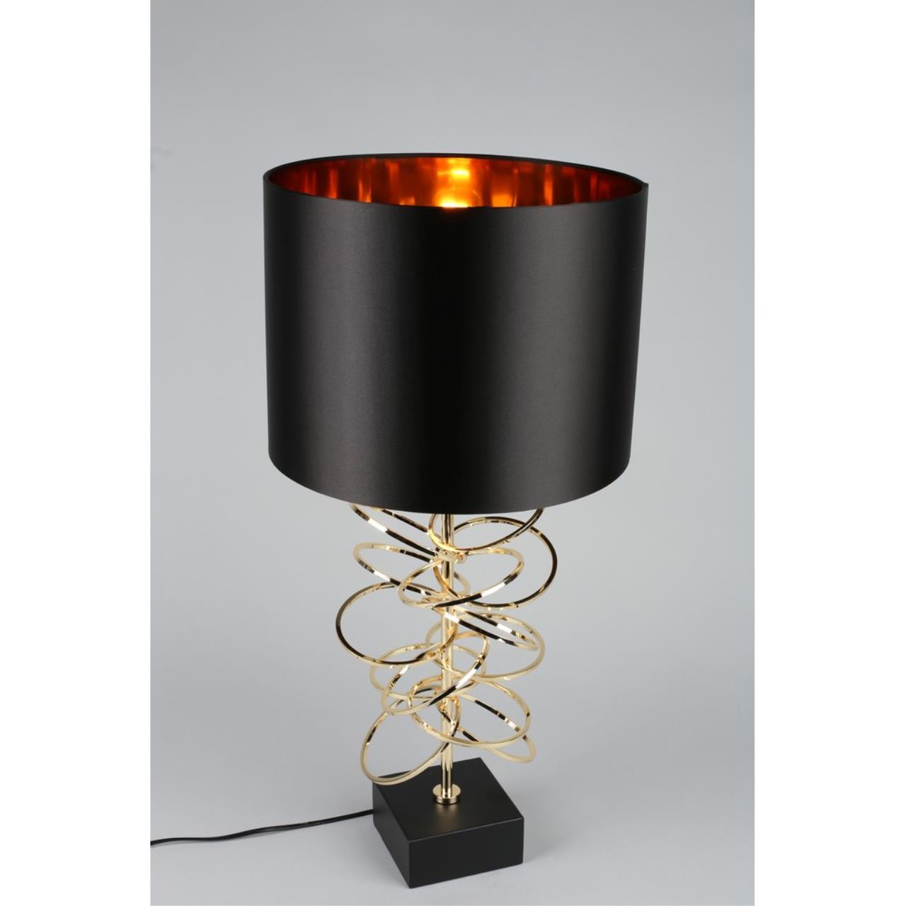 Настольная лампа Aployt IWONA APL.742.04.01, цвет черный;золотистый - фото 4