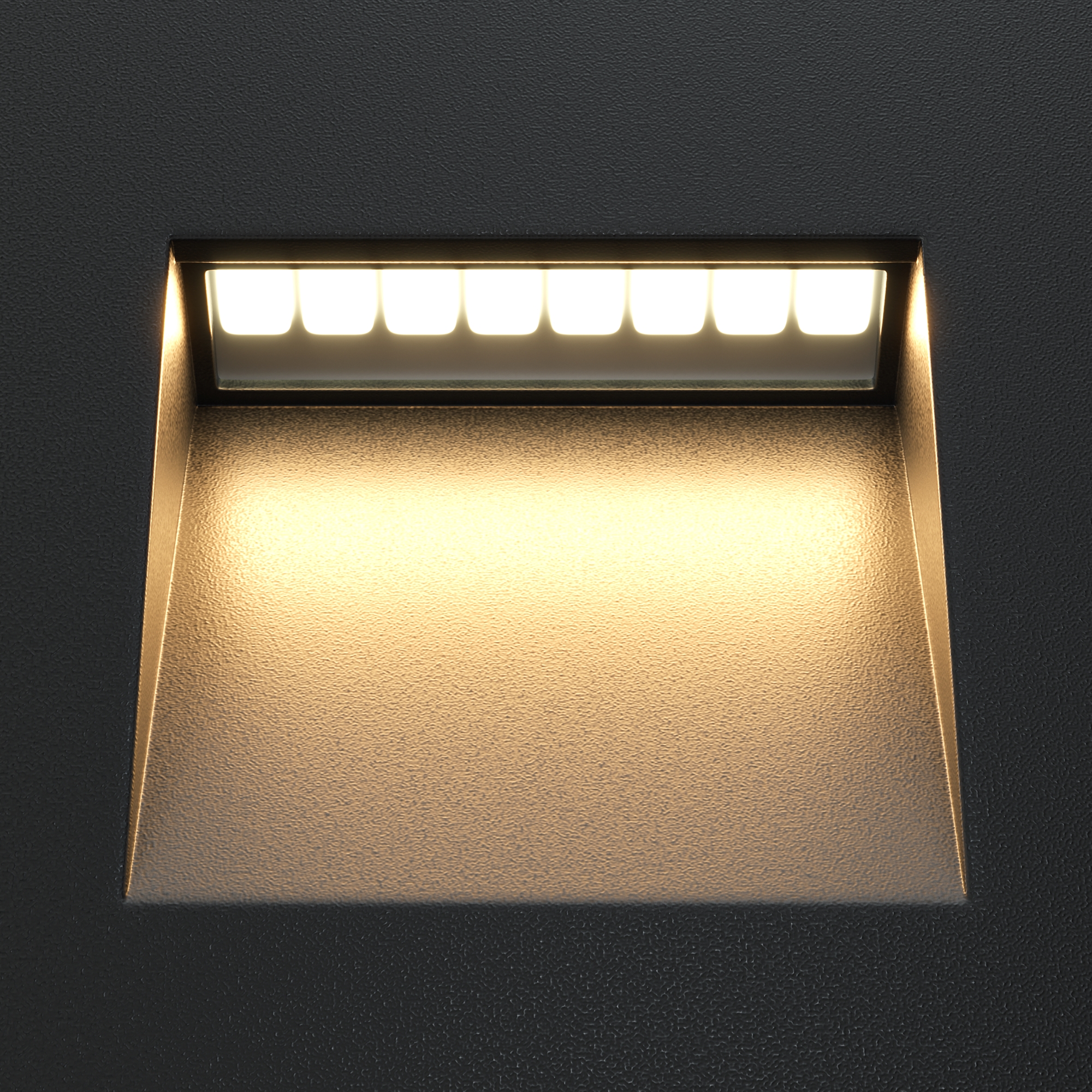 Уличный встраиваемый светильник Maytoni ARCA O038-L3B, цвет черный - фото 2