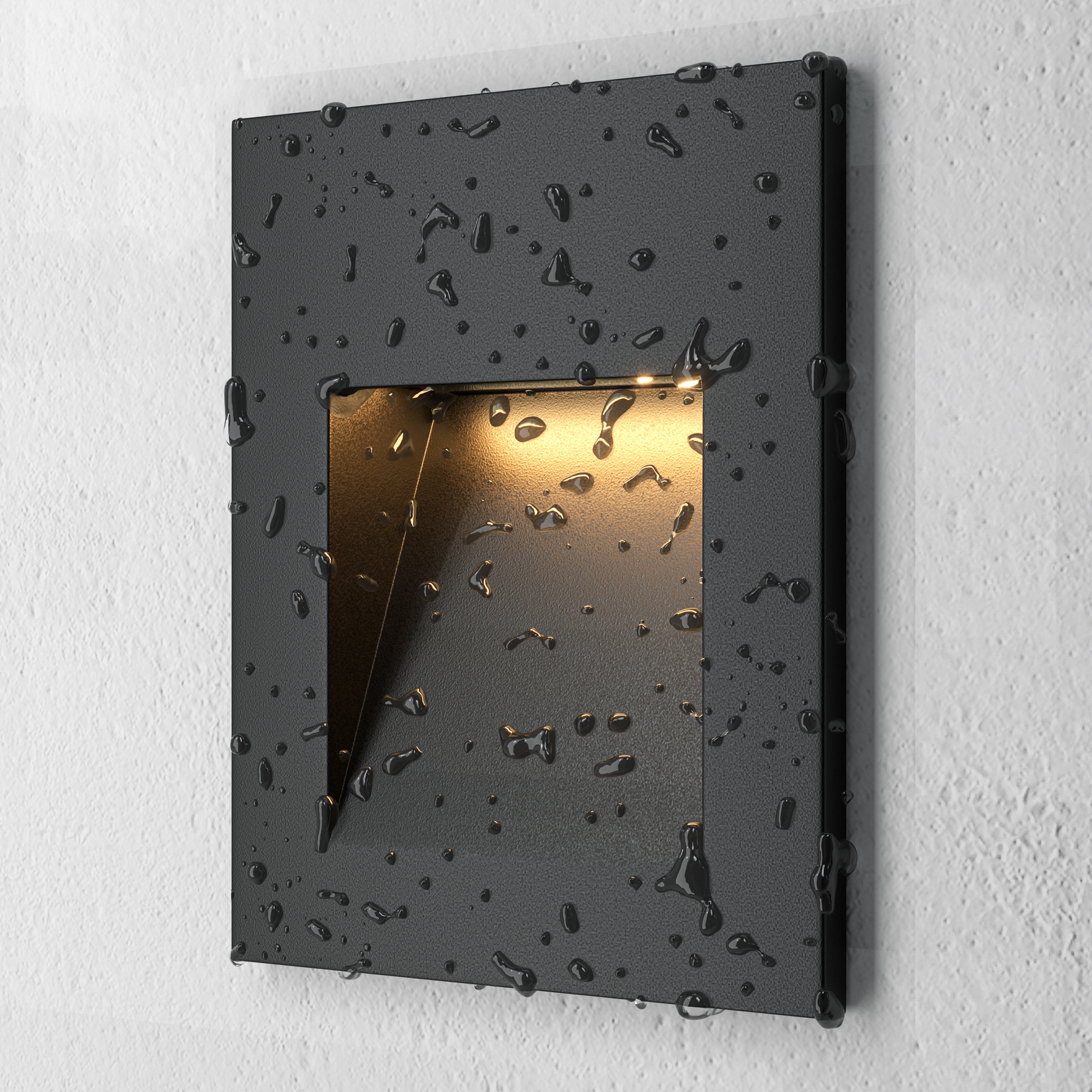 Уличный встраиваемый светильник Maytoni ARCA O038-L3B, цвет черный - фото 4