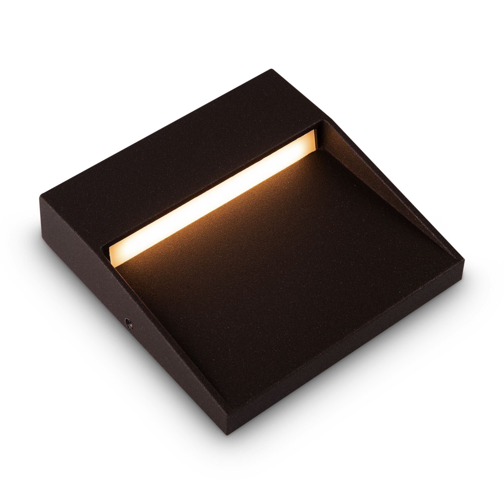 Уличный встраиваемый светильник Maytoni MANE O047SL-L4BR3K, цвет коричневый
