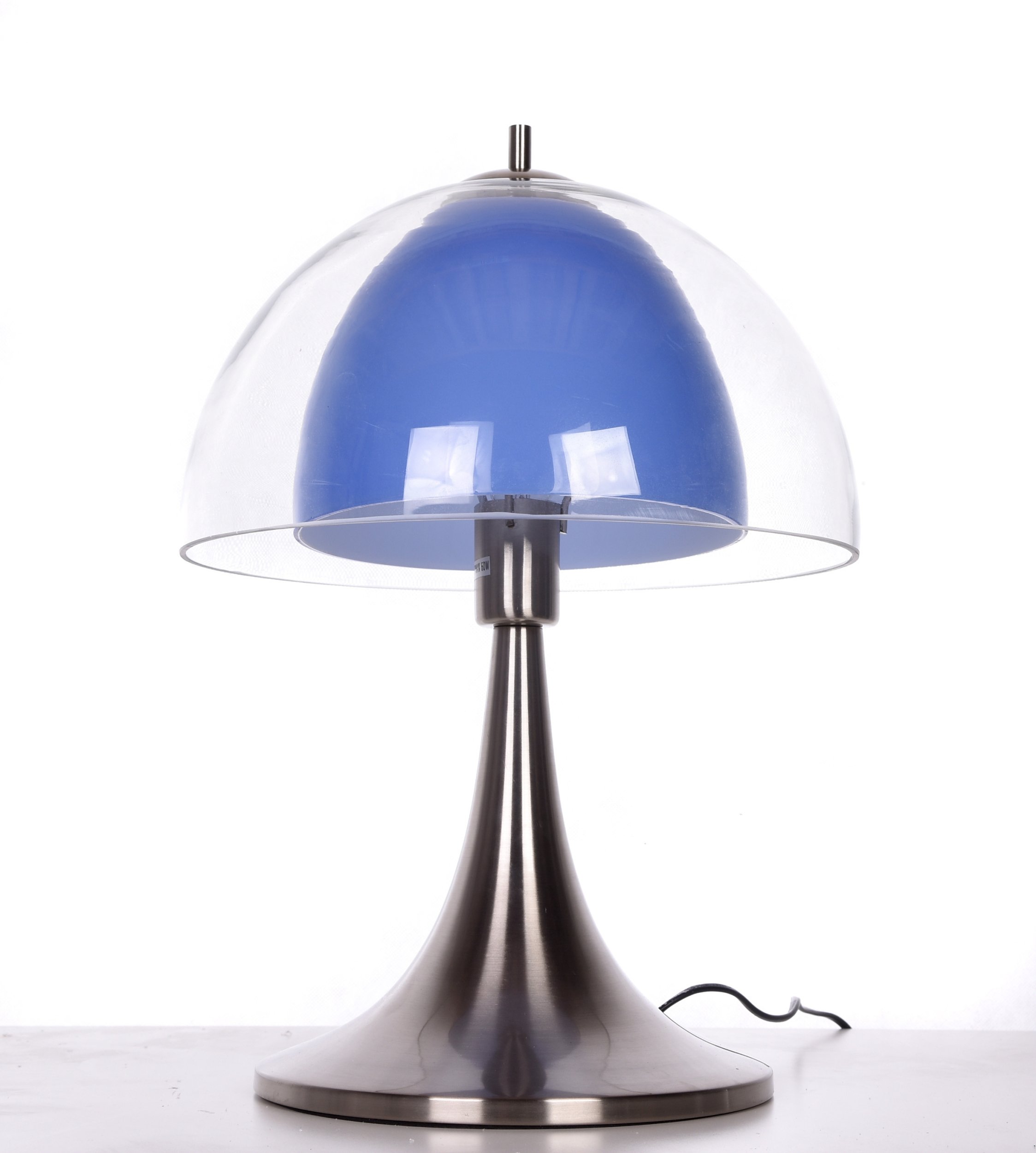 Настольная лампа Lumina Deco AGILLA LDT 6125 BL, цвет прозрачный
