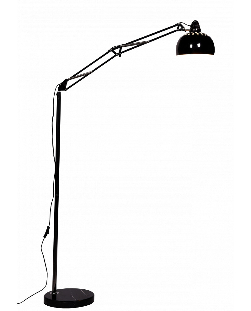 Торшер Lumina Deco RIGORRIA LDF 8815 BK, цвет черный - фото 1
