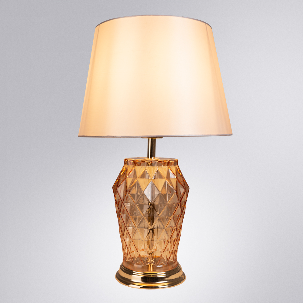 Настольная лампа Arte Lamp Murano A4029LT-1GO, цвет бежевый - фото 2