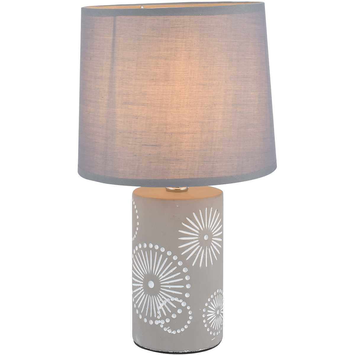 Настольная лампа Toplight KATHLYN TL0200-T1, цвет серый - фото 1
